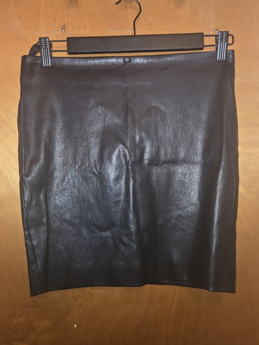 NWOT The Row Black Lambskin Leather Mini Skirt